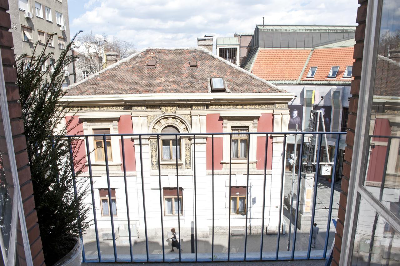 Atelje Apartment Belgrad Exteriör bild